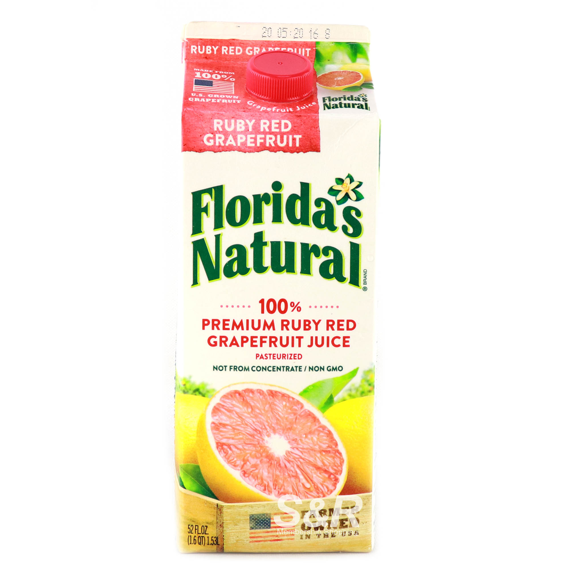 Florida’s Natural 100% Premium Ruby and Grapefruit Juice 1.53L
